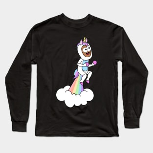 Unicorn Onesie Long Sleeve T-Shirt